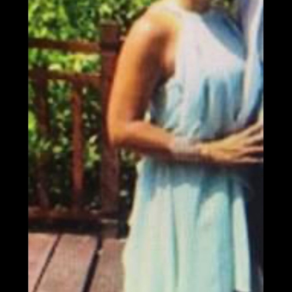 BCBG baby blue dress sz XS